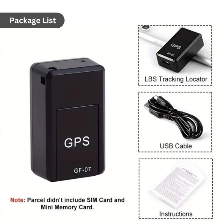 Magnetic GPS Tracker with Real-Time Location Monitoring for Cars, Motorcycles & Luggage | 180-Day Battery Life | Worldwide Coverage