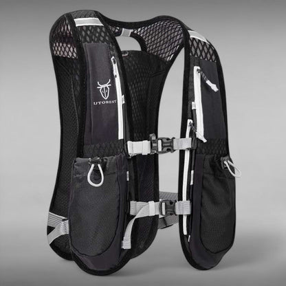 Lightweight Trail Running Hydration Pack Vest with Adjustable Fit for Marathon & Outdoor Hiking