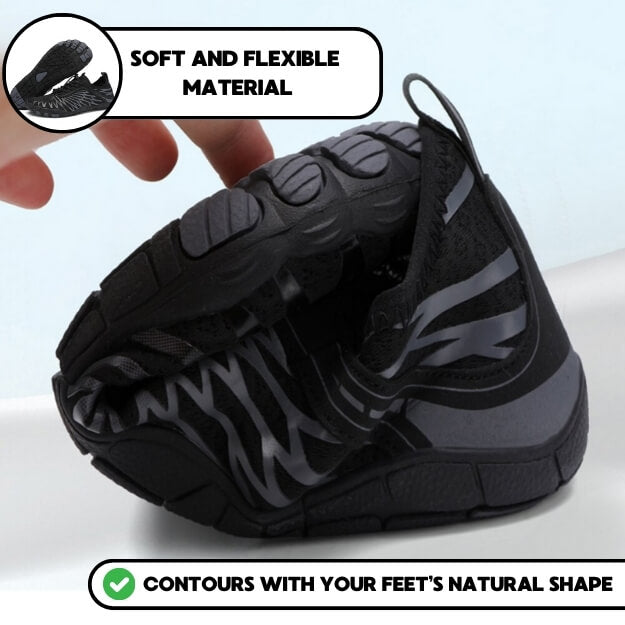 Minimalist Flexible Sole Shoes with Arch Support for Women & Men | Natural Stride Athletic Footwear for Running, Walking, Hiking & Gym