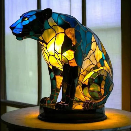 Dog Breed LED Night Light Sculpted Resin Desk Lamp with USB Power for Bedroom, Living Room & Nursery Decor | Accent Lighting for Pet Lovers