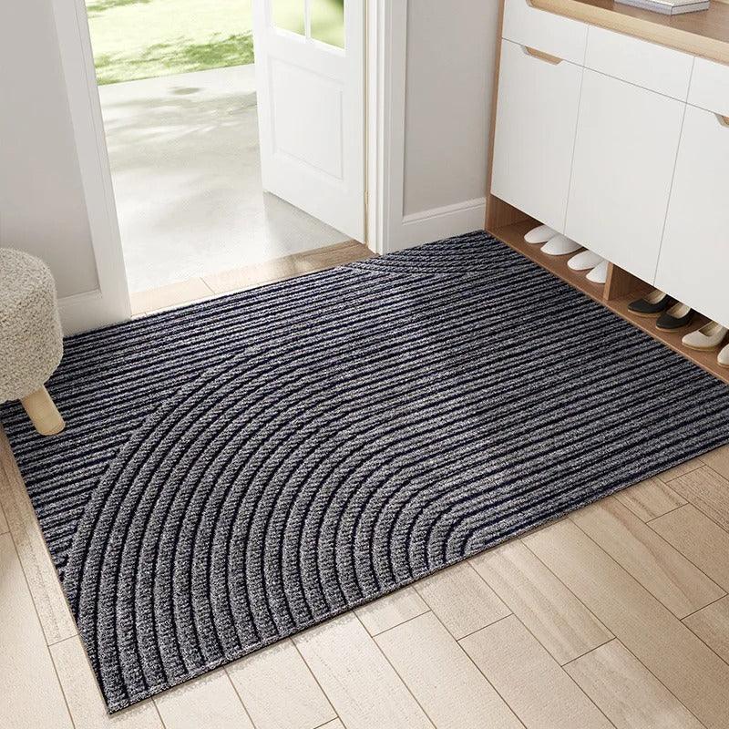 PVC Entryway Mat Anti-Slip Backing Indoor Door Runner for Hallway Mudroom Kitchen Entry Easy Clean Waterproof Floor Protection