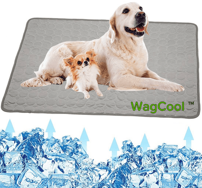 Self-Activating Pet Cooling Pad – Ice-Silk Gel Mat for Dogs & Cats, Portable Indoor/Outdoor Use, Machine Washable for Summer Heat Relief