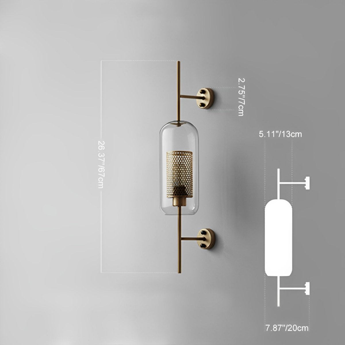 Iron & Glass Sphere Sconce 10 in Black Fixture Warm 3000K E27 Socket Bedroom Hallway Reading Nook Ambient Lighting for Modern Industrial Far