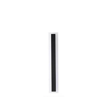 Vertical LED Outdoor Wall Light Fixture – Waterproof Aluminum Sconce for Home Facade, Patio & Entryway – Modern Architectural Exterior
