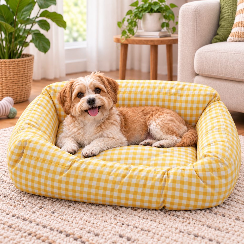 Ortekor Washable Replacement Dog Bed Cover for Pet Owners - Removable Cover to Refresh Old Dog Beds, Protect Against Hair & Dirt
