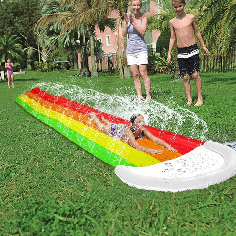Ortekor Splashrush Trail | Extra-Long Water Slide with Rainbow Design | Ultimate Summer Fun for All Ages