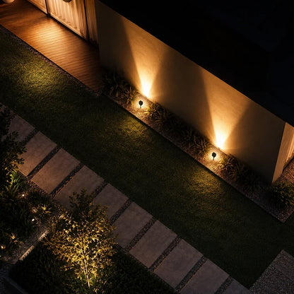 Outdoor Solar Garden Spotlight with Adjustable Beam – Rechargeable Stake Light for Yard, Walkway & Patio Lighting