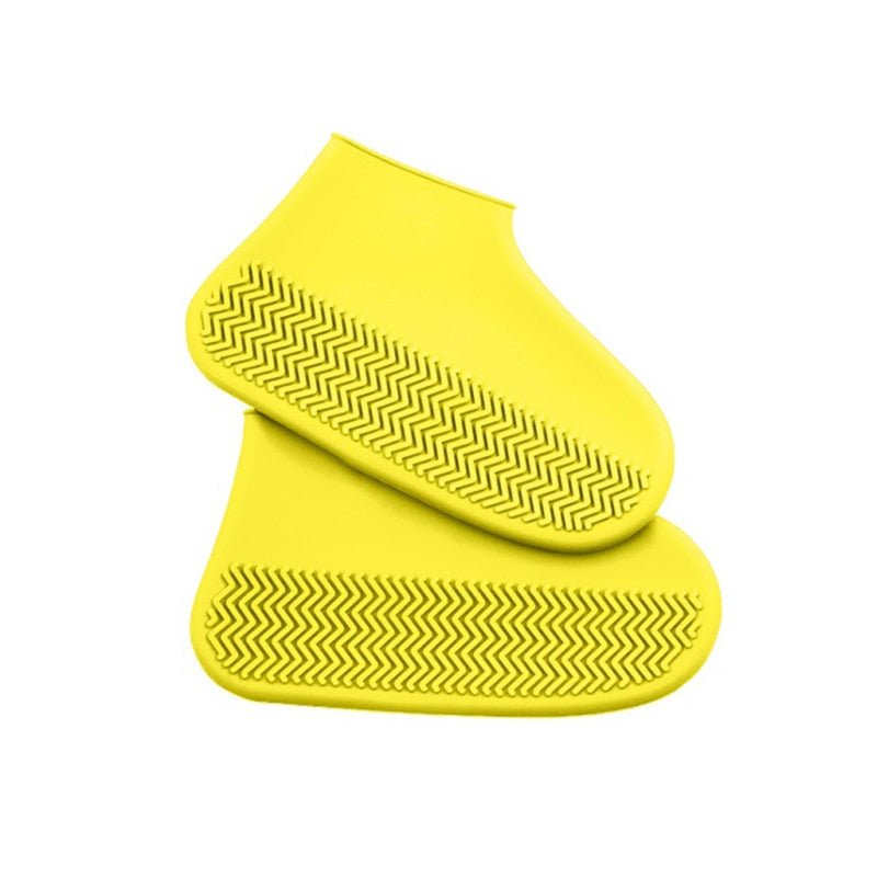 Reusable Silicone Rain Shoe Protectors with Non-Slip Grip for Men, Women & Kids – Lightweight Foldable Covers for Outdoor Activities & Wet W