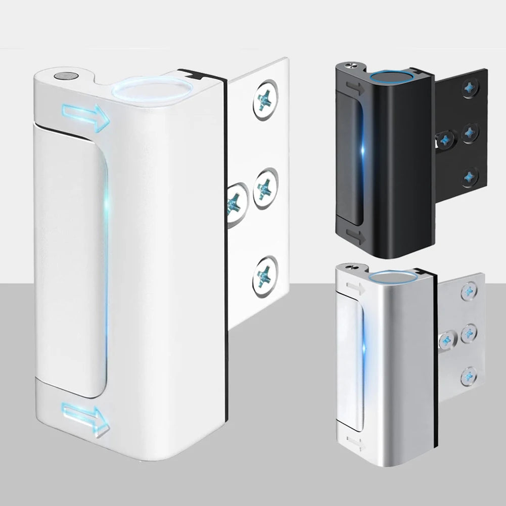 Door Latch for Home Security, Aluminum Door Lock Latch with Easy Installation, Security Door Lock for Child Safety