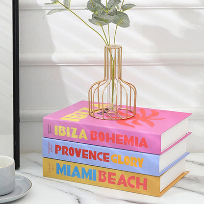 Hardcover Design Books Display Set Contemporary Home Styling Volumes Fashion Travel Art Coffee Table Decor Shelf Accent Living Room Office