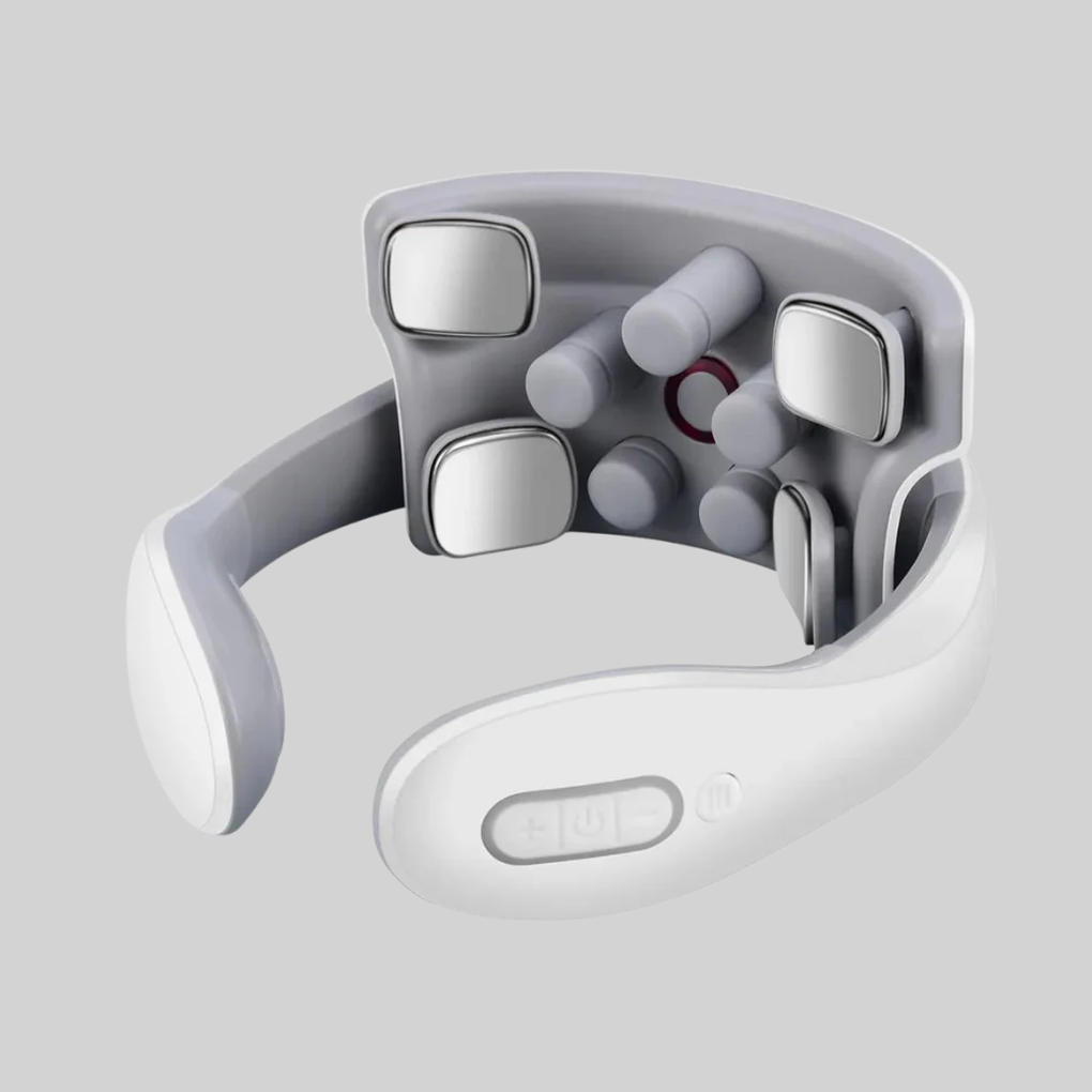 Electric Neck and Shoulder Massager with Adjustable Strength | Shiatsu Relief for Tension and Relaxation