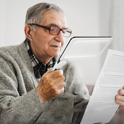 Versatile Magnifying Glass with Light for Enhanced Reading & Clarity
