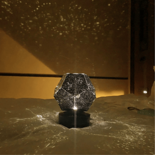 Celestial Night Light Projector with Adjustable Illumination for Dreamy Ambiance