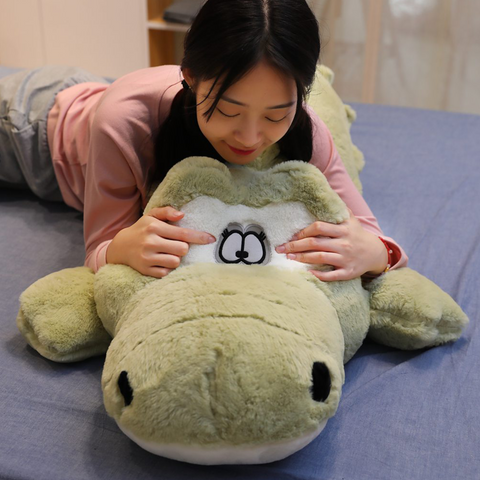 Giant Crocodile Plush Toy | Hypoallergenic Stuffed Animal for Ultimate Comfort