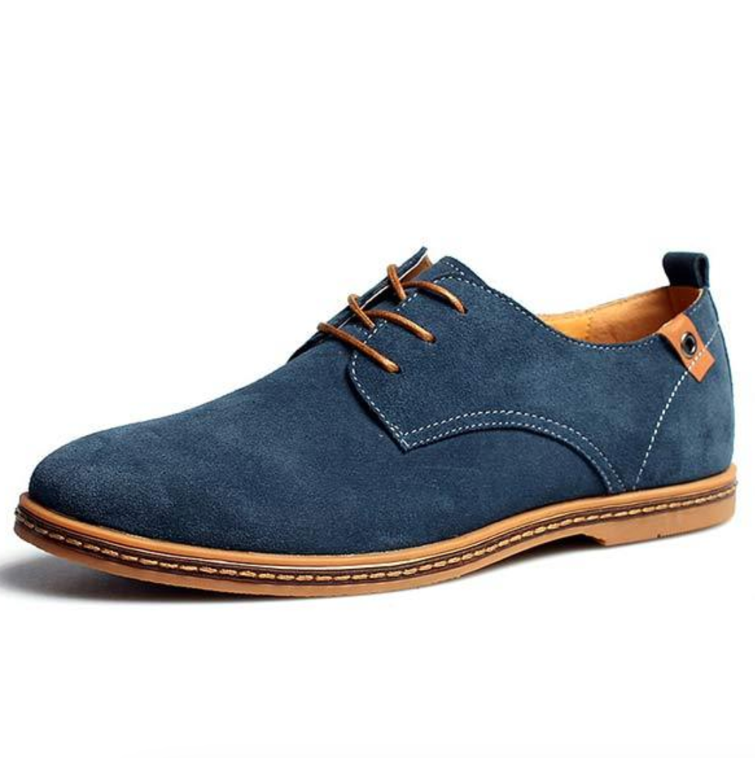 Men's Dress Oxfords Synthetic Nubuck Lace-Up Shoes for Work & Special Occasions