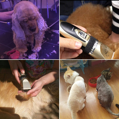 Wearclo | Professional Rechargeable Pet Clipper with Quiet Operation | Cordless Grooming Tool for Stress-Free Pet Care