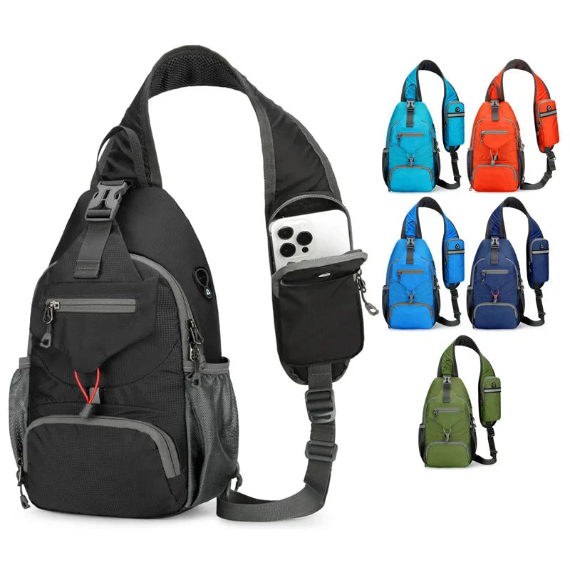 Crossbody Bag with RFID Protection, Anti Theft Bag, Water Resistant Cross Body Travel Bag, Lightweight Shoulder Backpack
