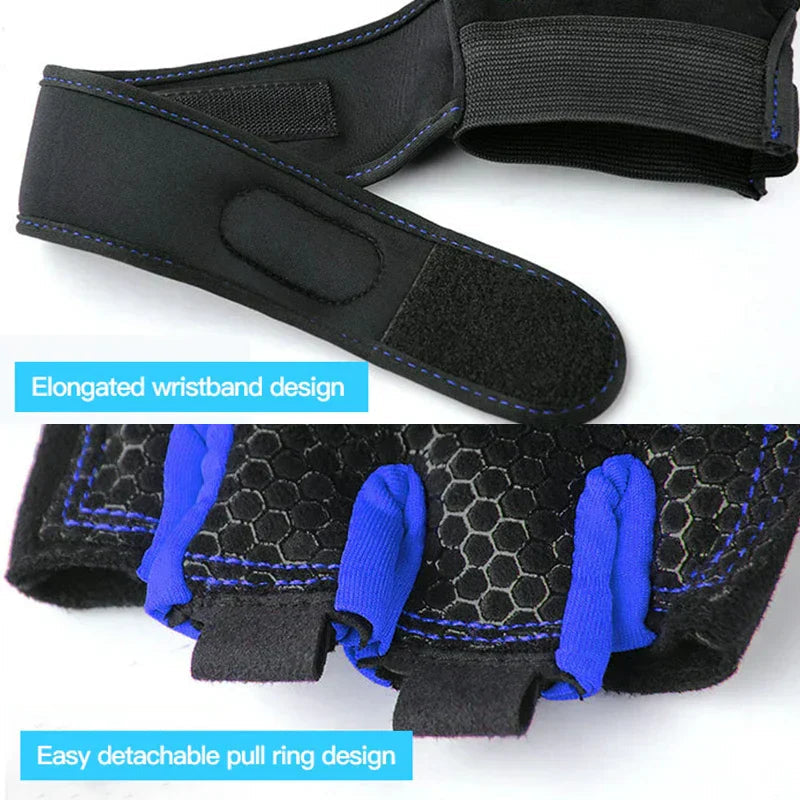 PowerGrip | Workout Gloves with Wrist Support & Impact Padding | Durable Gym Gloves for Enhanced Performance