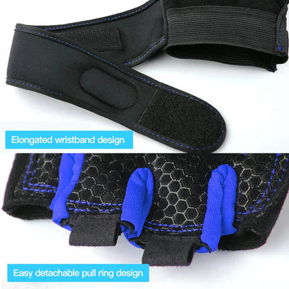 PowerGrip | Workout Gloves with Wrist Support & Impact Padding | Durable Gym Gloves for Enhanced Performance