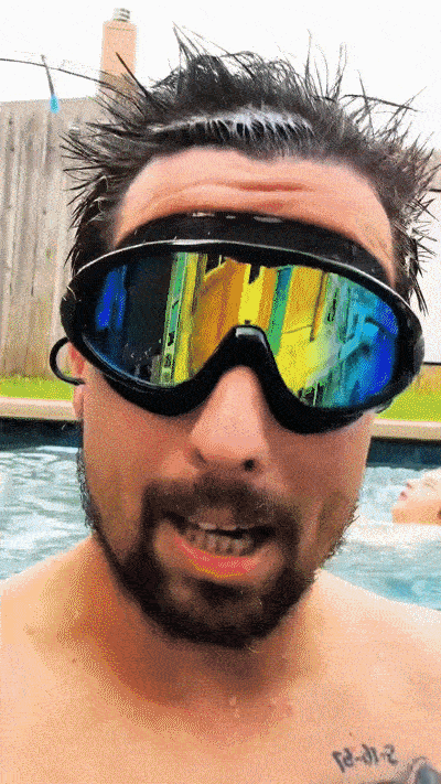 Wearclo | Wide View Anti-Fog Swim Goggles with Comfortable Fit | Stylish Design for Enhanced Visibility