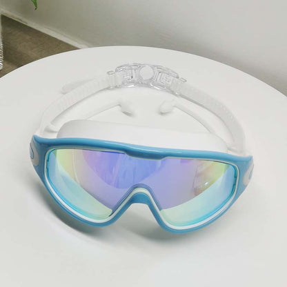 Premium Silicone Swimming Goggles with Panoramic Vision & Anti-Fog Lenses for Adults | Pool & Open Water | Unisex Fit