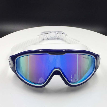 Premium Silicone Swimming Goggles with Panoramic Vision & Anti-Fog Lenses for Adults | Pool & Open Water | Unisex Fit