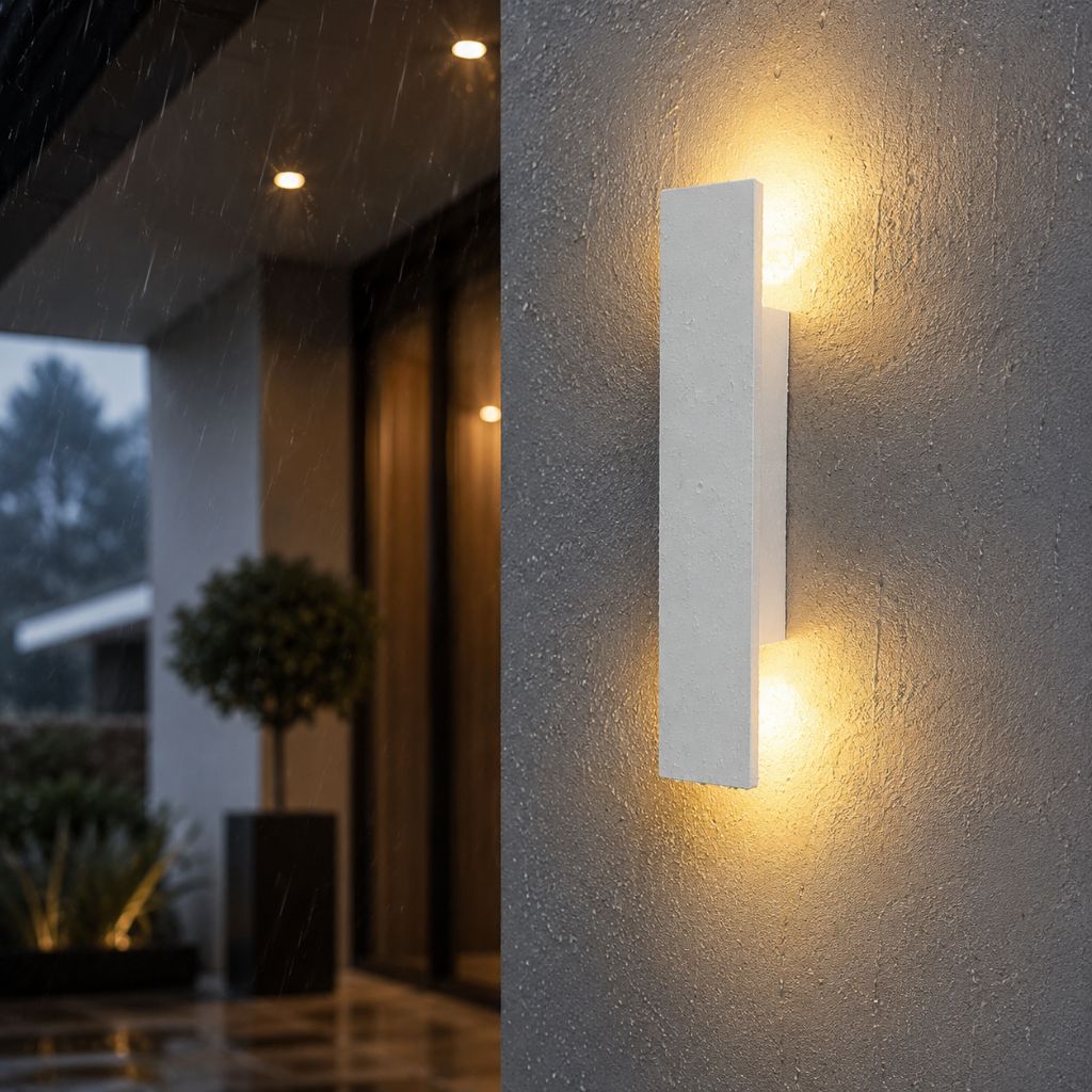 Outdoor LED Wall Light Fixture Aluminum Waterproof Sconce for Patio Garden Entryway Modern Exterior Lighting 6W 18W 24W