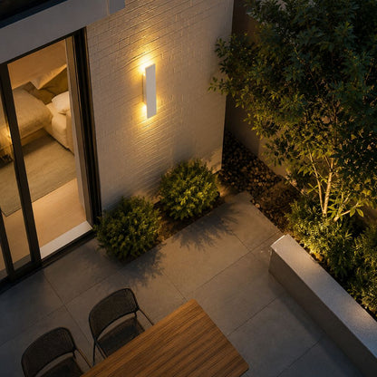 Outdoor LED Wall Light Fixture Aluminum Waterproof Sconce for Patio Garden Entryway Modern Exterior Lighting 6W 18W 24W