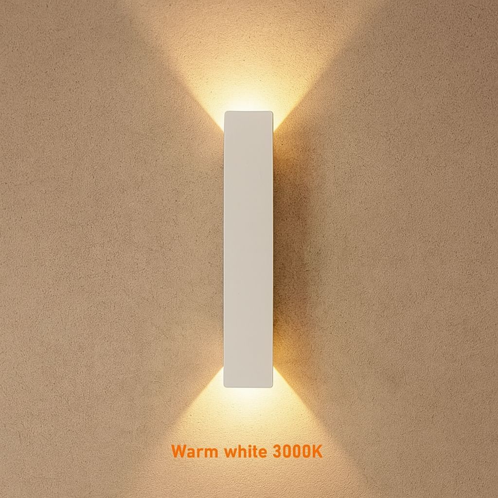 Outdoor LED Wall Light Fixture Aluminum Waterproof Sconce for Patio Garden Entryway Modern Exterior Lighting 6W 18W 24W