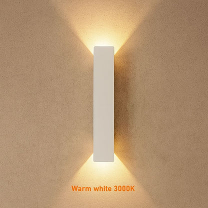 Outdoor LED Wall Light Fixture Aluminum Waterproof Sconce for Patio Garden Entryway Modern Exterior Lighting 6W 18W 24W