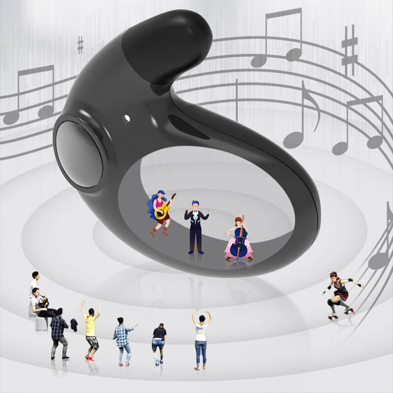 Low-Profile Bluetooth Earbuds for Sleeping with Charging Case & IPX5 Sweat Protection