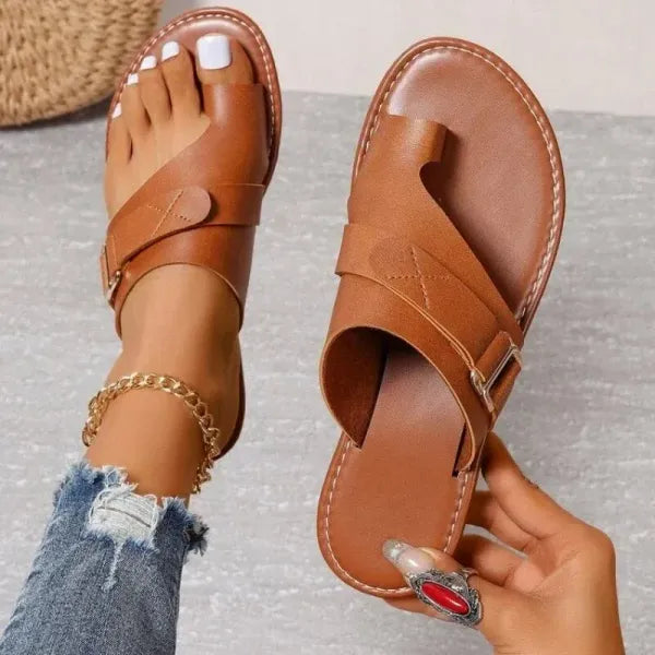 Orthopedic Sandals for Women with Arch Support and Bunion Relief – Adjustable Comfort Footwear for All-Day Wear
