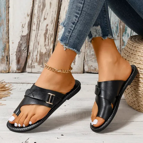 Orthopedic Sandals for Women with Arch Support and Bunion Relief – Adjustable Comfort Footwear for All-Day Wear