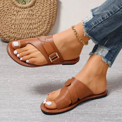 Orthopedic Sandals for Women with Arch Support and Bunion Relief – Adjustable Comfort Footwear for All-Day Wear