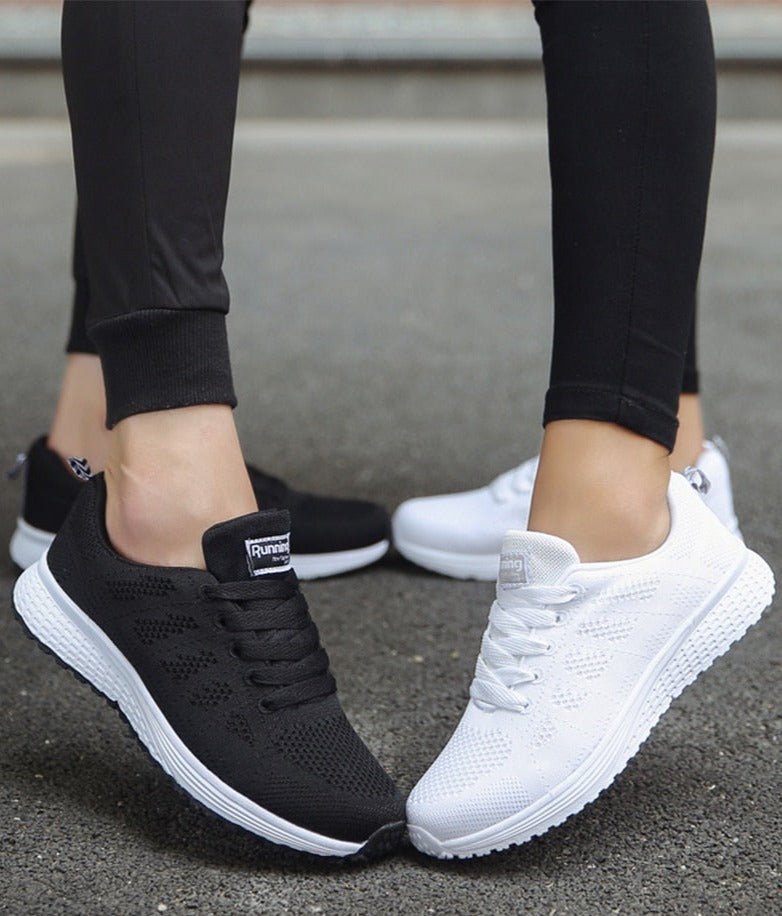 Breathable Mesh Sneakers for Women with Built-In Arch Support for All-Day Comfort and Posture Relief