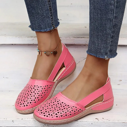 Women's Arch Support Walking Sneakers – Lightweight Cushioned Footwear for All-Day Wear