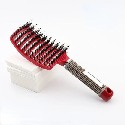 Detangling Hairbrush for Wet & Dry Hair – Pain-Free Knot Removal for All Hair Types