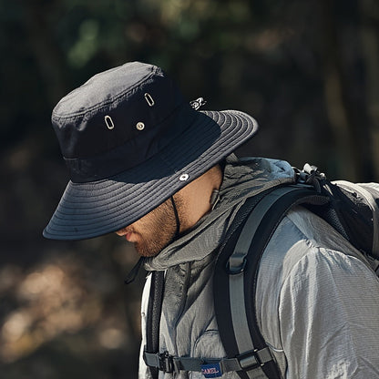 Wide Brim Sun Hat with UPF 50+ UV Protection for Hiking, Beach & Outdoor Adventures