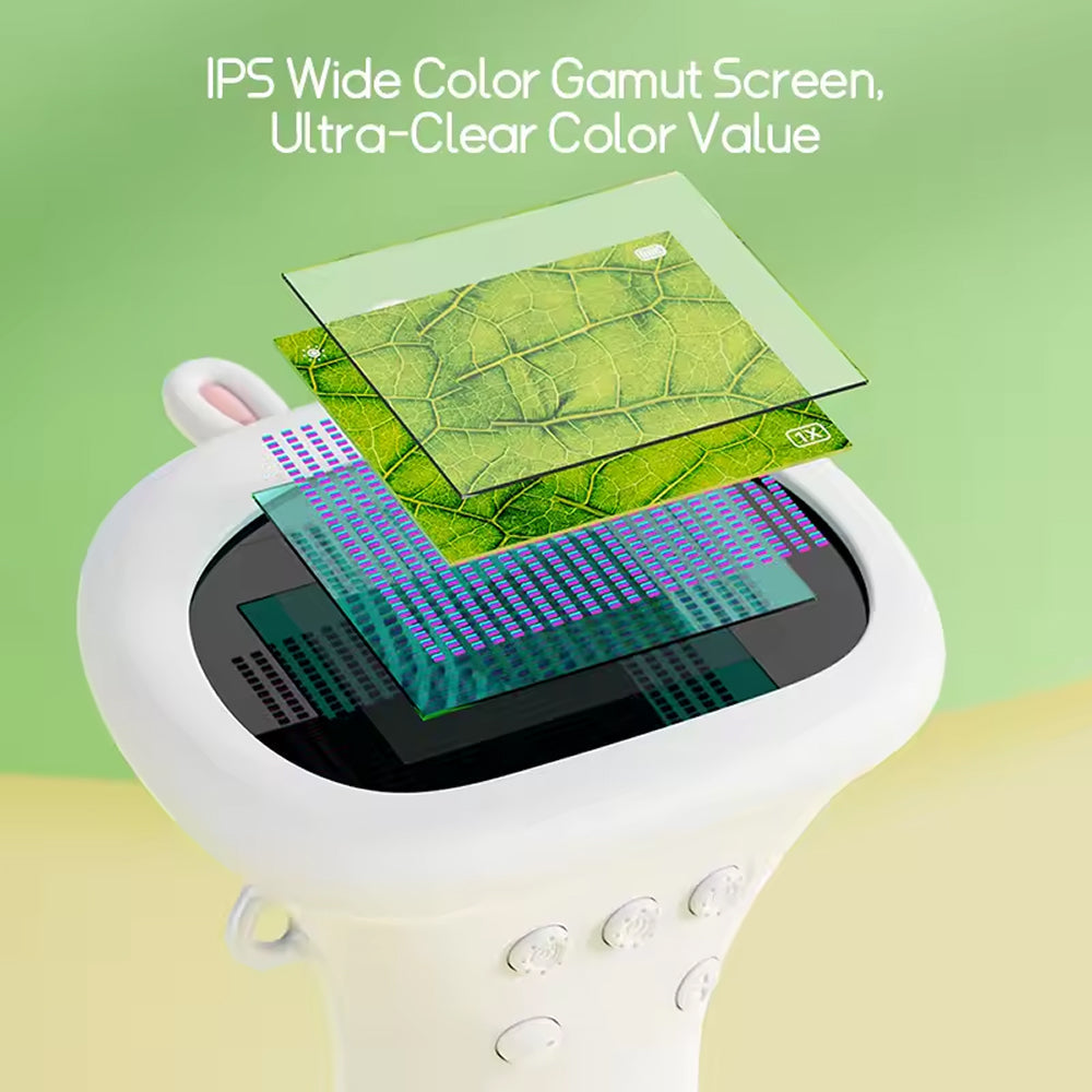 Kids Digital Microscope with 1000X Zoom, HD Camera & PC Connectivity for STEM Learning & Outdoor Discovery