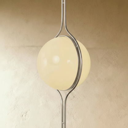 Tension-Mount Light Column 98-110 in Tall Acrylic Tower Lamp for Living Room Studio Entry Ambient Glow Decorative Standing Fixture