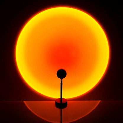Sunset Projection Lamp with 360° Rotating Head – 13 Ambient Light Modes for Bedroom, Living Room & Creative Spaces